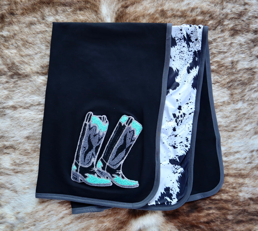Boot Scoot Baby Blanket
