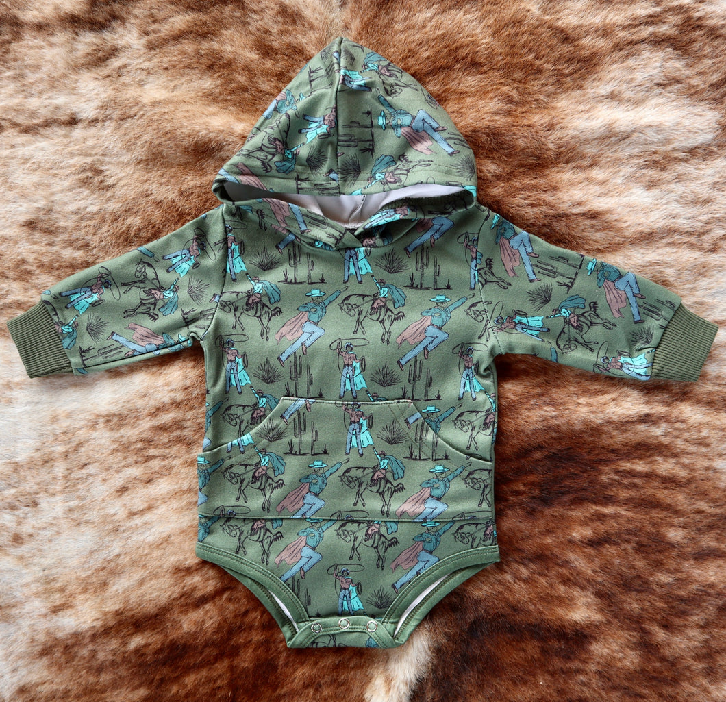 All My Heroes Are Cowboys - Infant Bodysuit
