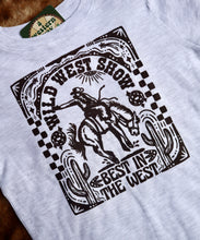 Load image into Gallery viewer, Wild West Show Tee - Baby + Toddler + Adult
