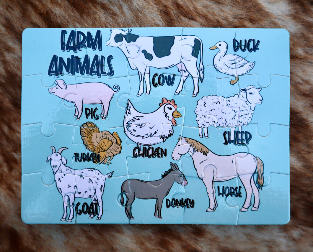 Farm Animals Puzzle