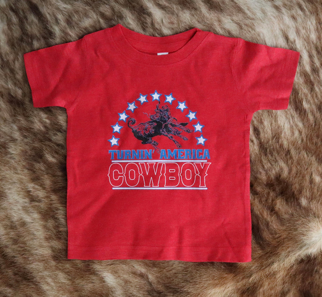 Turnin' America Cowboy Tee