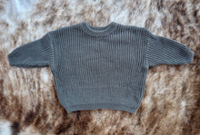 Load image into Gallery viewer, Leo Sweater - Charcoal Green
