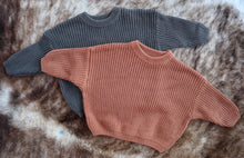 Load image into Gallery viewer, Leo Sweater - Charcoal Green
